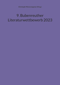 9. Bubenreuther Literaturwettbewerb 2023 - Cover
